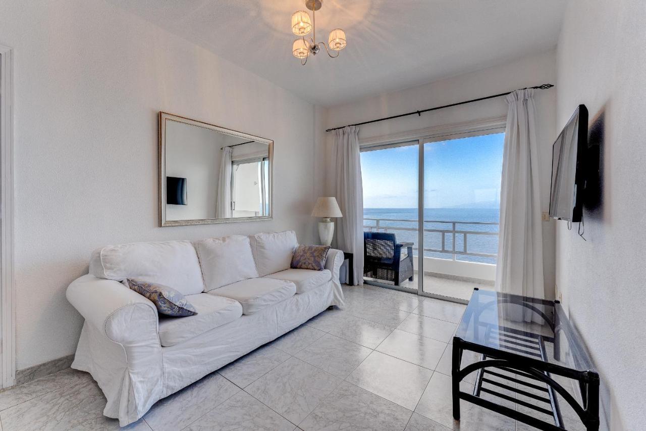 Incredible Sea & Mountain View Aircon Front Line Of Atlantic Ocean Apartman Puerto de Santiago  Kültér fotó